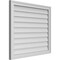 Ekena Millwork Vertical Surface Mount PVC Gable Vnt: Non-Functional, w/2"W x 1-1/2"H, Brickmould Frame, 32"W x 28"H GVPVE32X2802SN - alternate 2